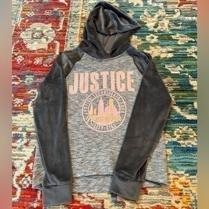 New Justice Girls hoodie Sweatshirt NWOT Size 12